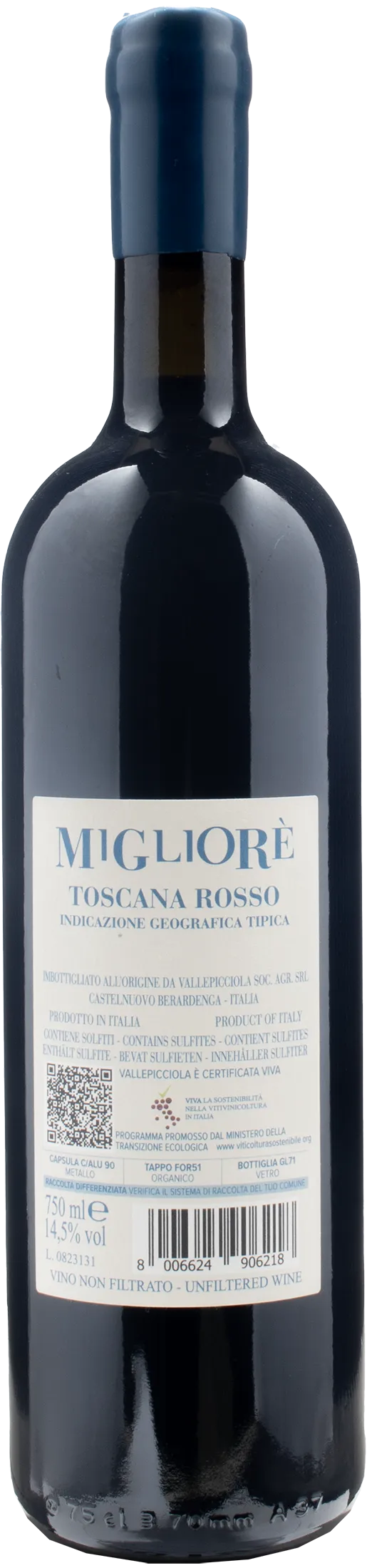 Vallepicciola Toscana Rosso Migliore 2020