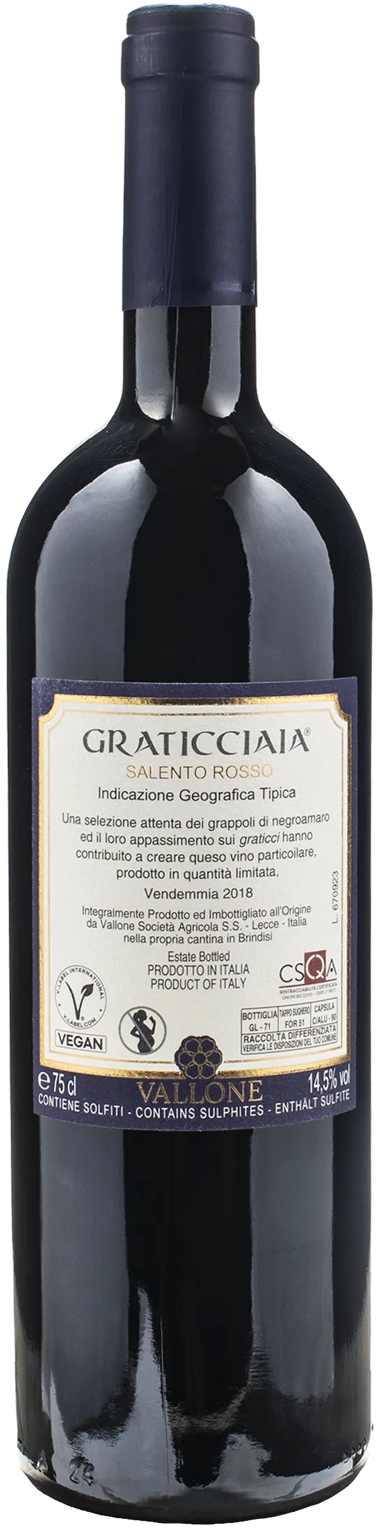 Vallone Graticciaia 2018