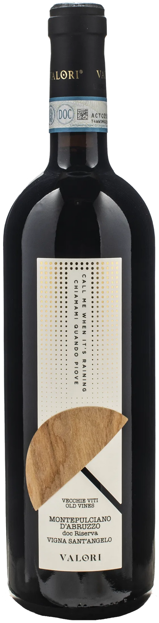 Valori Montepulciano d'Abruzzo Vigna Sant'Angelo Riserva 2020