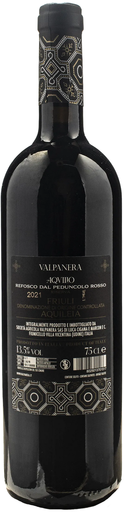 Valpanera Aqvilio Refosco dal Peduncolo Rosso Riserva 2021