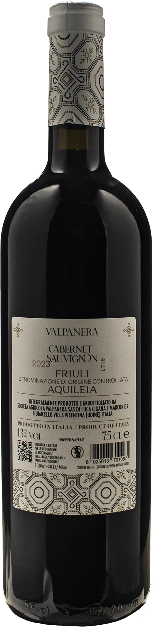 Valpanera Friuli Aquileia Cabernet Sauvignon 2023