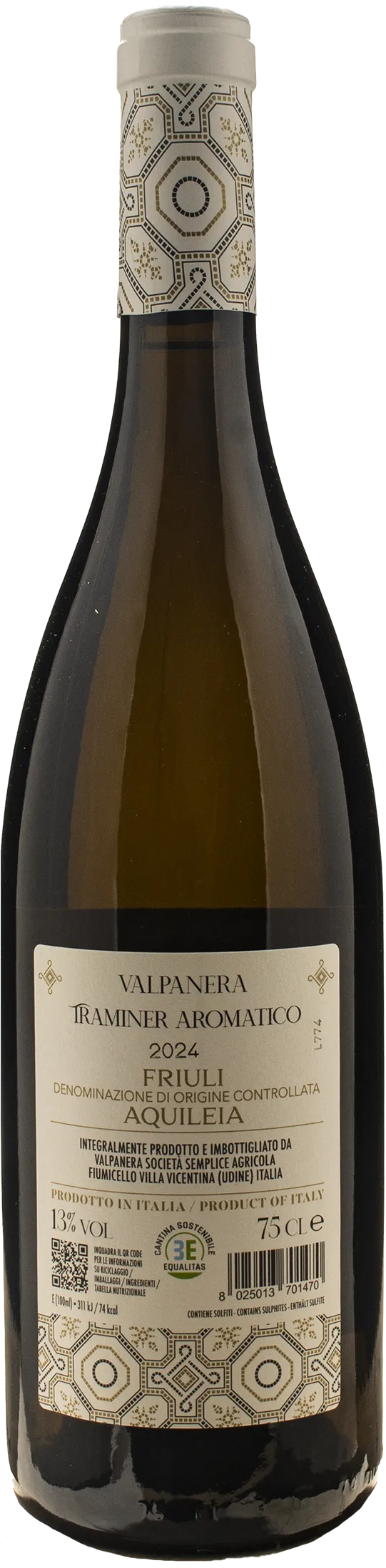 Valpanera Friuli Aquileia Traminer Aromatico 2024
