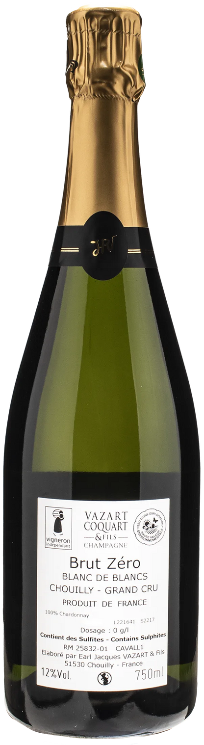 Vazart-Coquart Champagne Grand Cru Blanc de Blancs Brut Zero