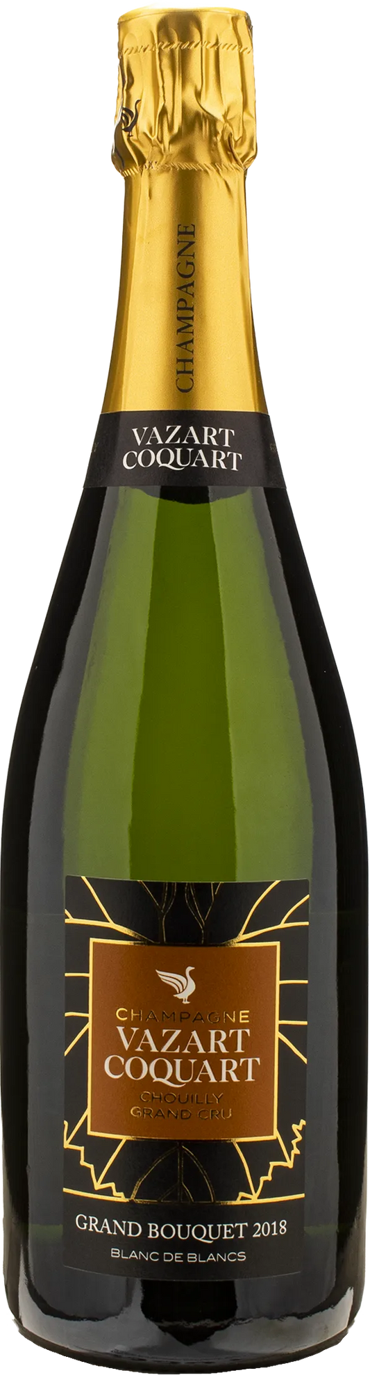 Vazart Coquart Champagne Grand Cru Blanc de Blancs Extra Brut Grand Bouquet Chouilly 2018