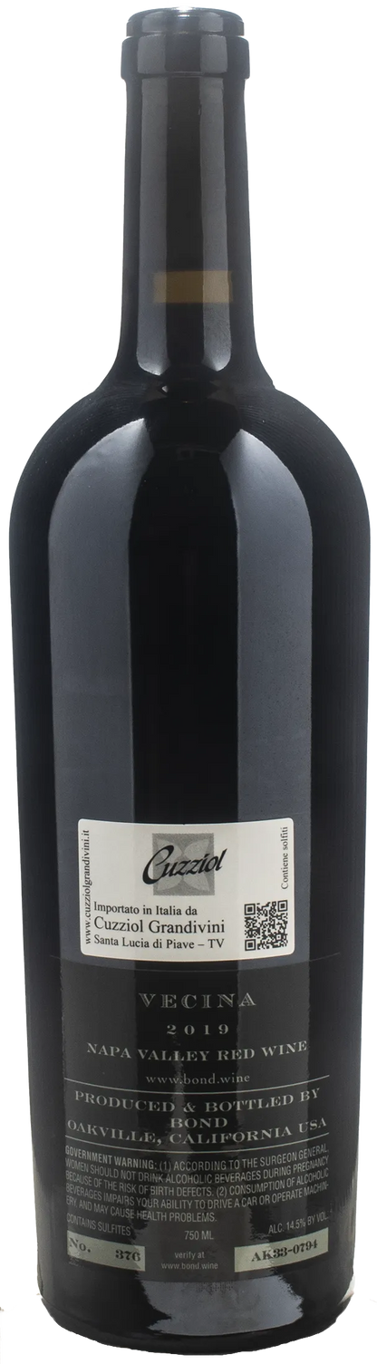 Vecina Napa Valley Vintage 2019