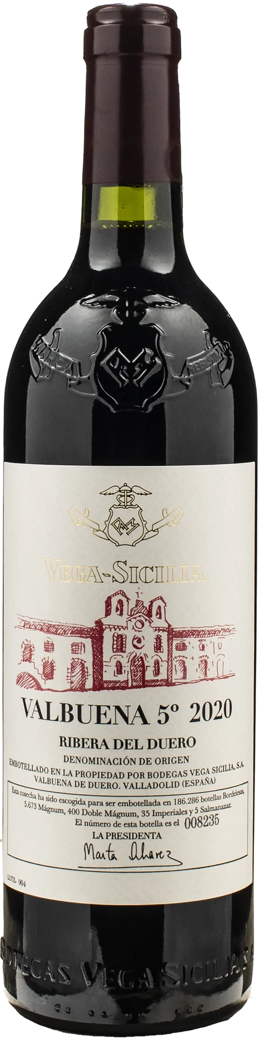 Vega Sicilia Ribera del Duero Valbuena 5° 2020