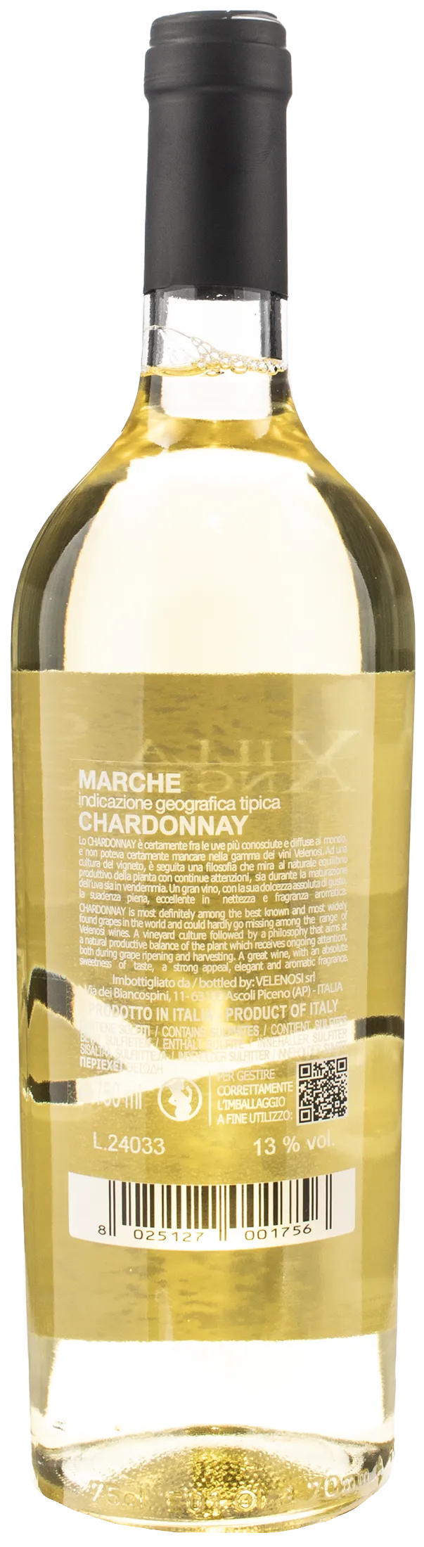 Velenosi Chardonnay Villa Angela 2023