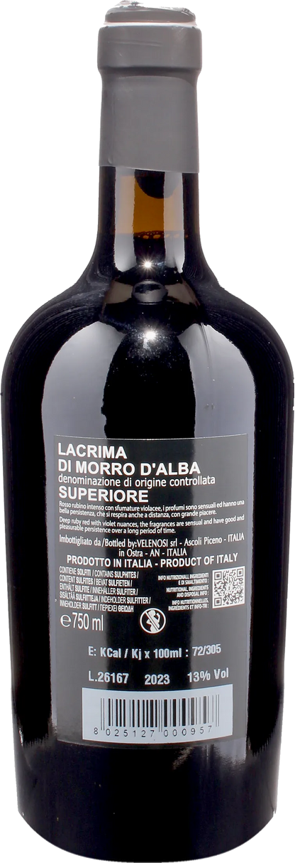 Velenosi Lacrima di Morro d'Alba Superiore Querciantica 2023