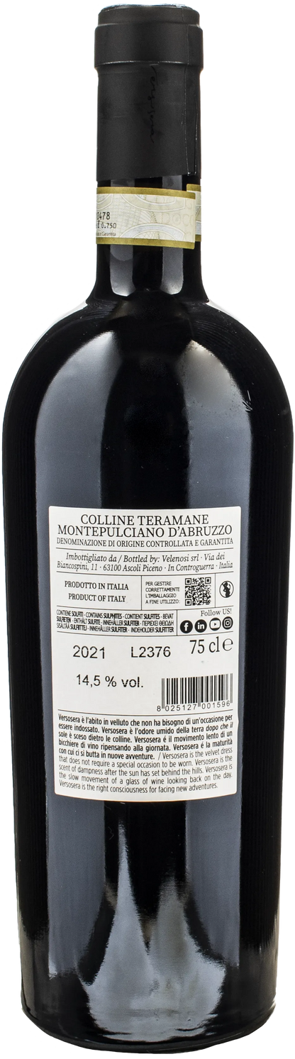 Velenosi Montepulciano d'Abruzzo Verso Sera 2021