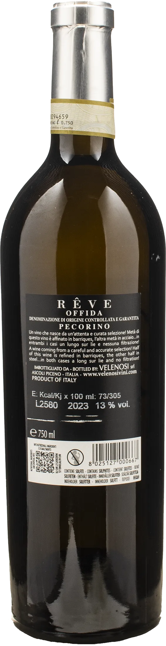 Velenosi Pecorino Offida Reve 2023