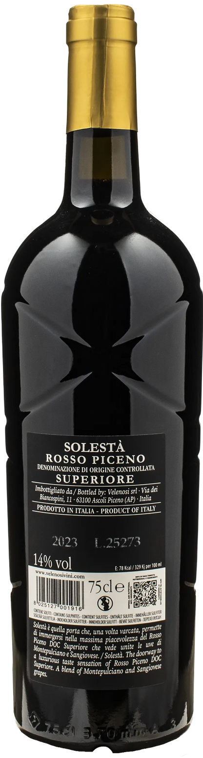 Velenosi Rosso Piceno Superiore Solesta 2023