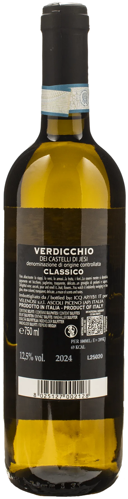 Velenosi Villa Angela Verdicchio dei Castelli di Jesi Classico 2024