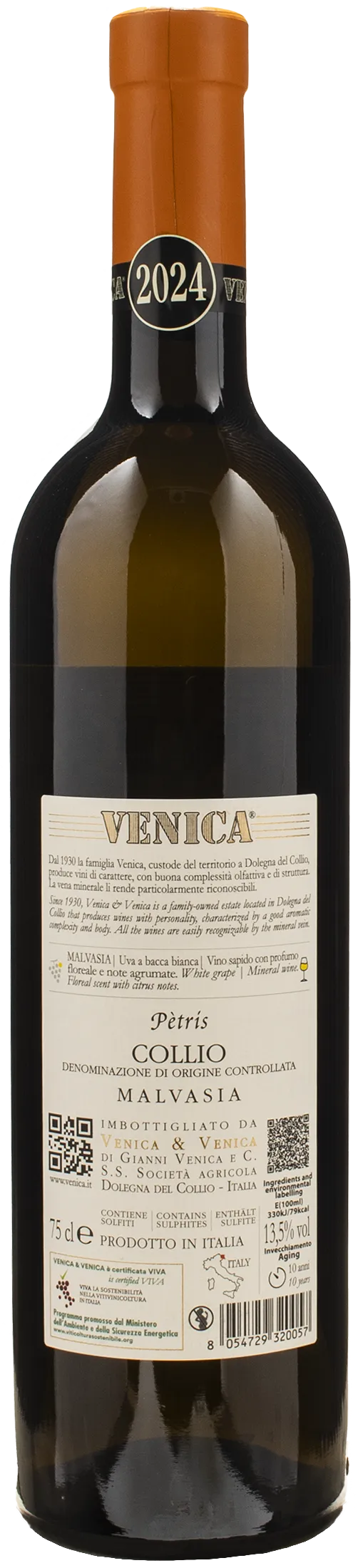 Venica Collio Malvasia Pètris 2024