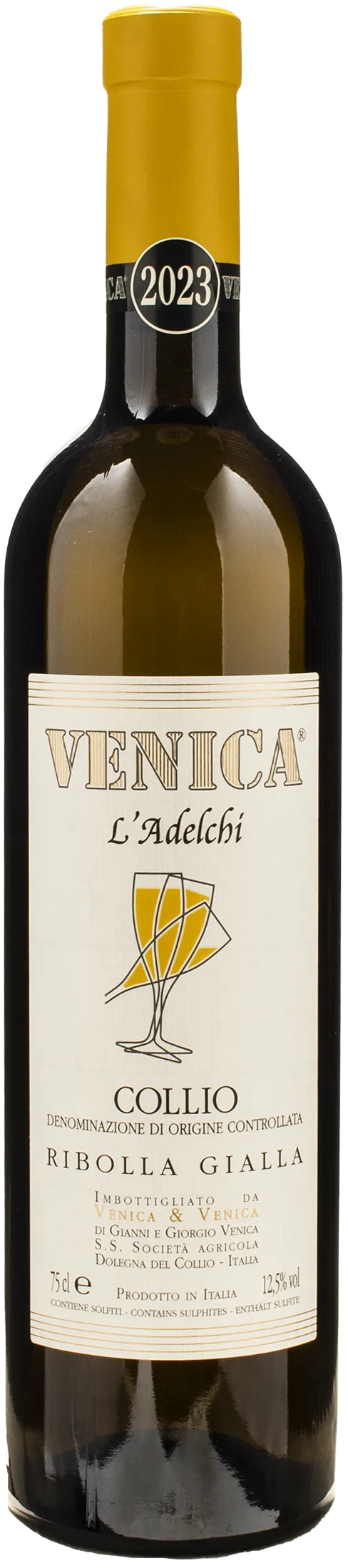 Venica Collio Ribolla Gialla L'Adelchi 2023