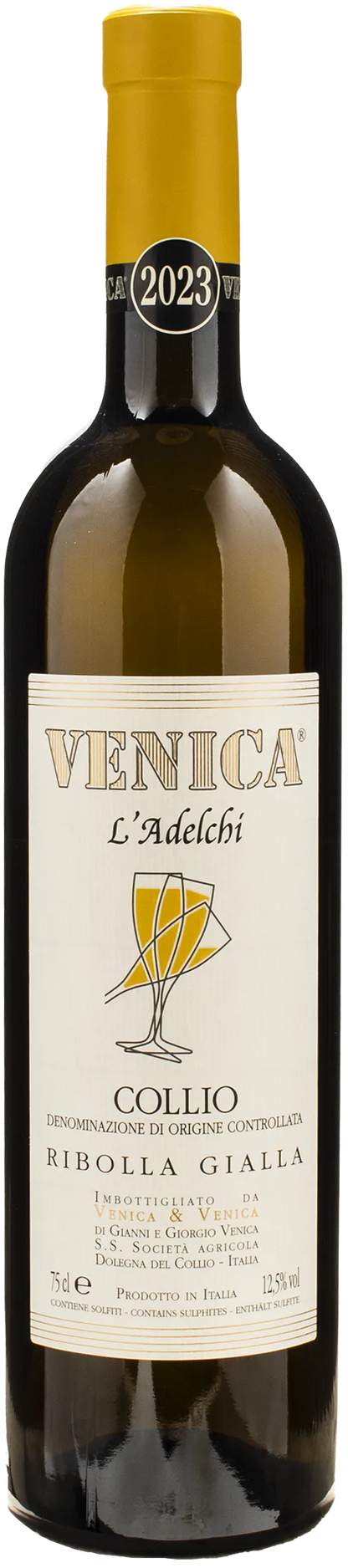 Venica Collio Ribolla Gialla L'Adelchi 2023