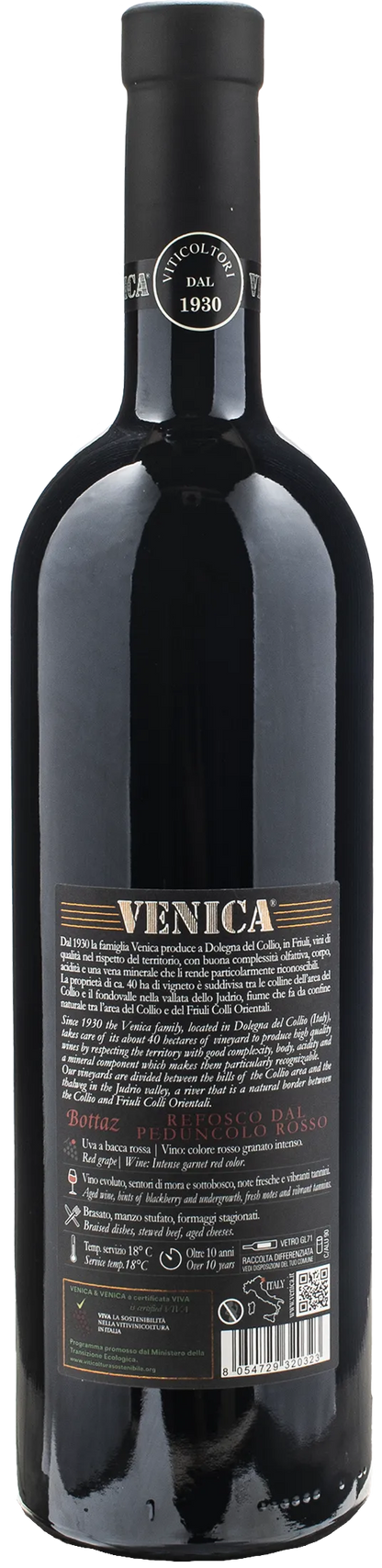Venica Refosco Dal Peduncolo Rosso Bottaz 2020