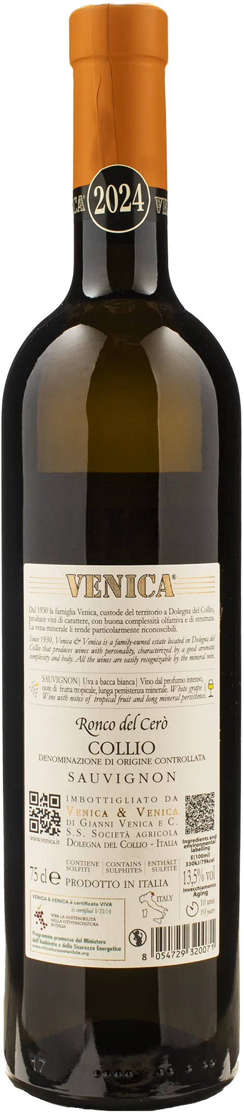 Venica Ronco del Cero Sauvignon 2024
