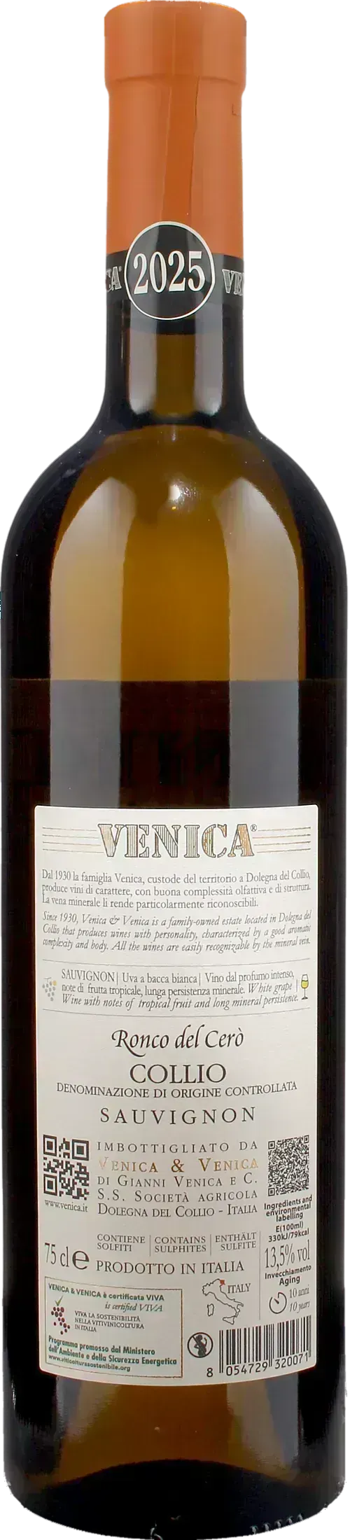 Venica Ronco del Cero Sauvignon 2025