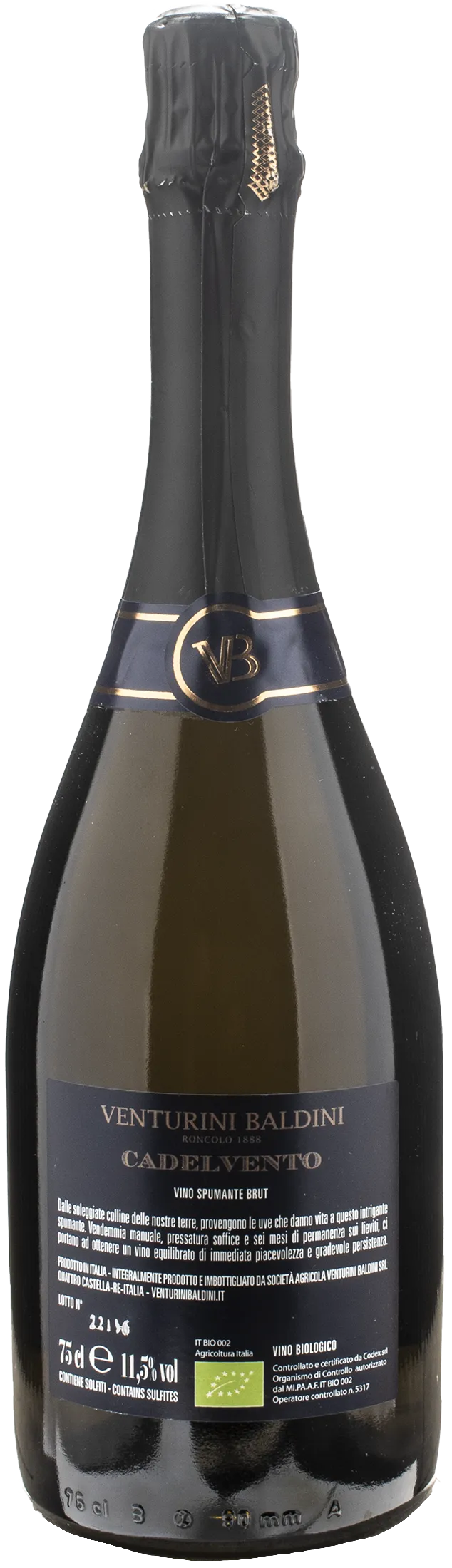 Venturini Baldini Spumante Blanc de Blancs Brut Cadelvento