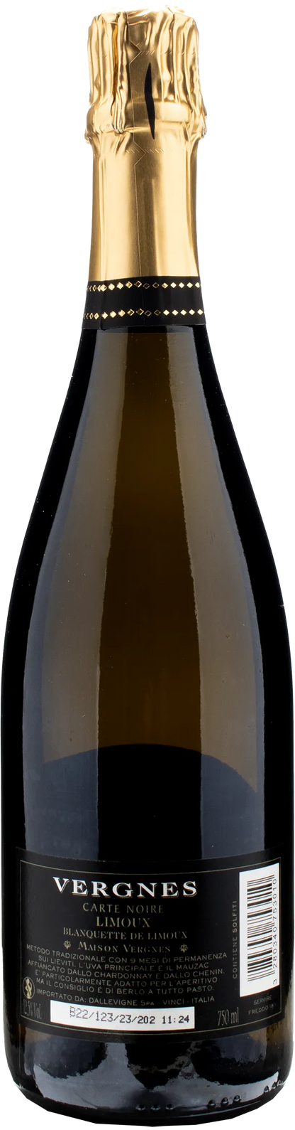 Vergnes Blanquette de Limoux Carte Noir Brut