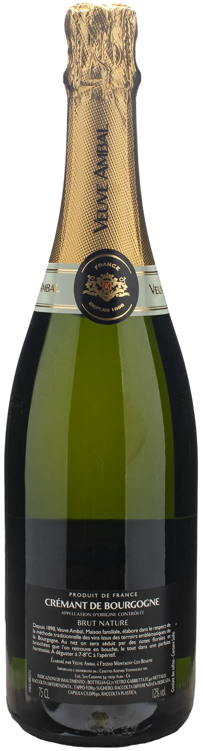 Veuve Ambal Cremant de Bourgogne Brut Nature Origine