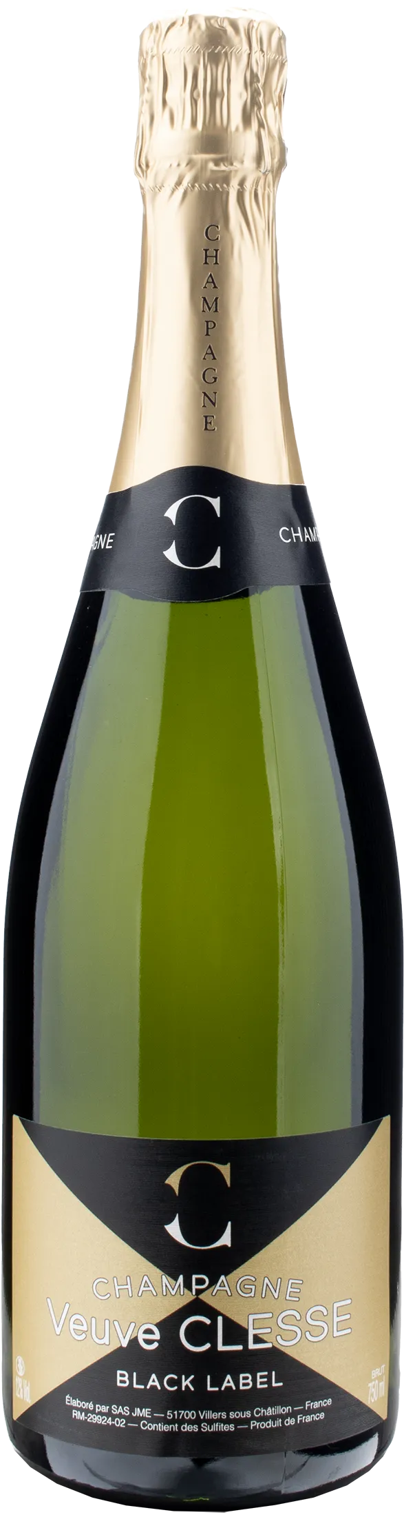 Veuve Clesse Champagne Black Label Brut