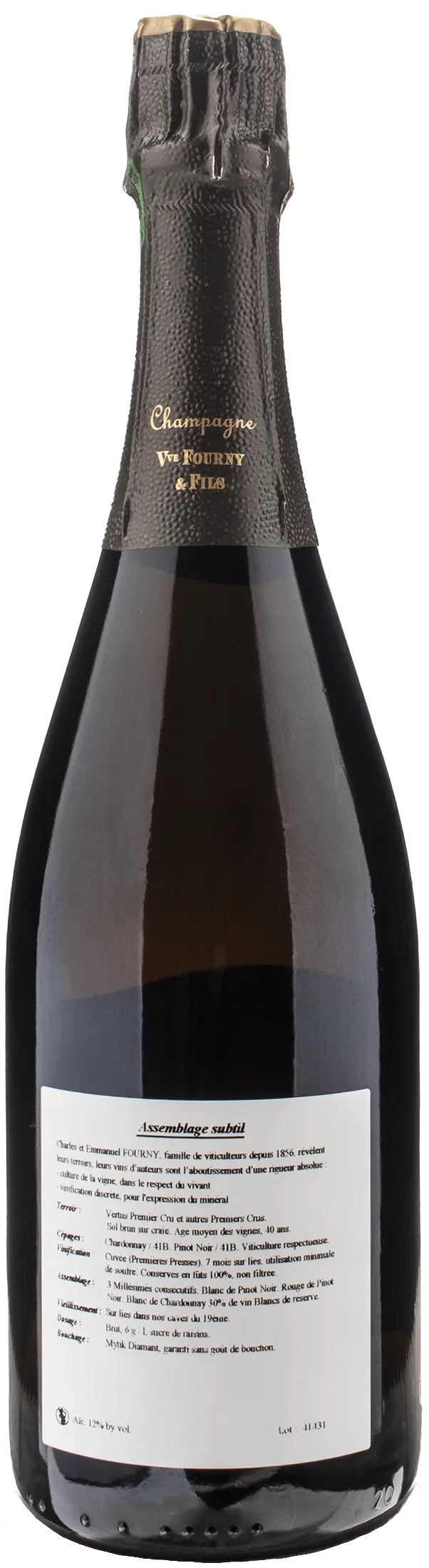 Veuve Fourny Champagne 1er Cru Rose Brut