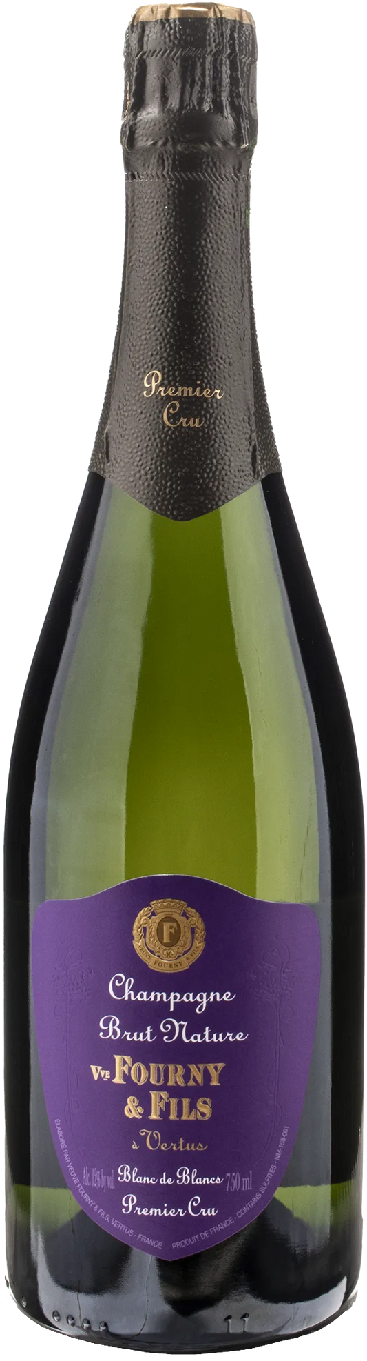 Veuve Fourny Champagne a Vertus 1er Cru Blanc de Blancs Brut Nature
