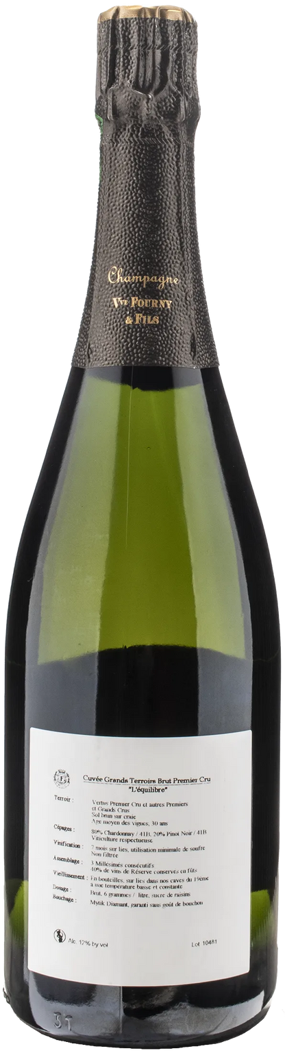 Veuve Fourny et Fils Champagne 1er Cru Grands Terroirs Brut "L'èquilibre"