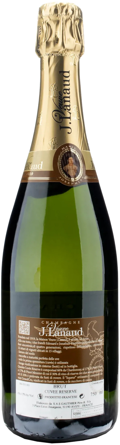 Veuve J. Lanaud Champagne Cuvée de Reserve Brut