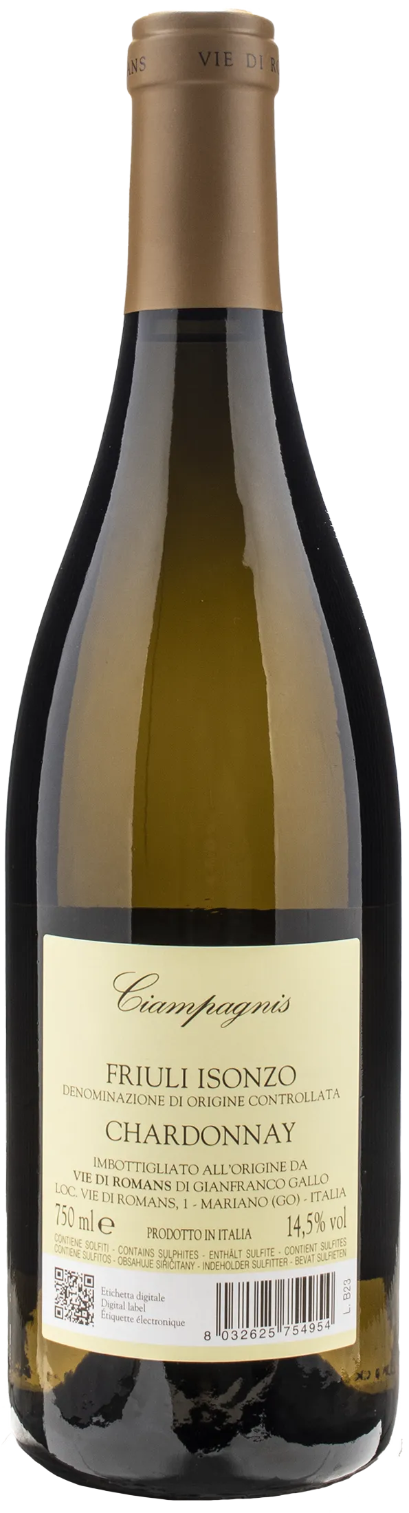 Vie di Romans Chardonnay Ciampagnis 2022