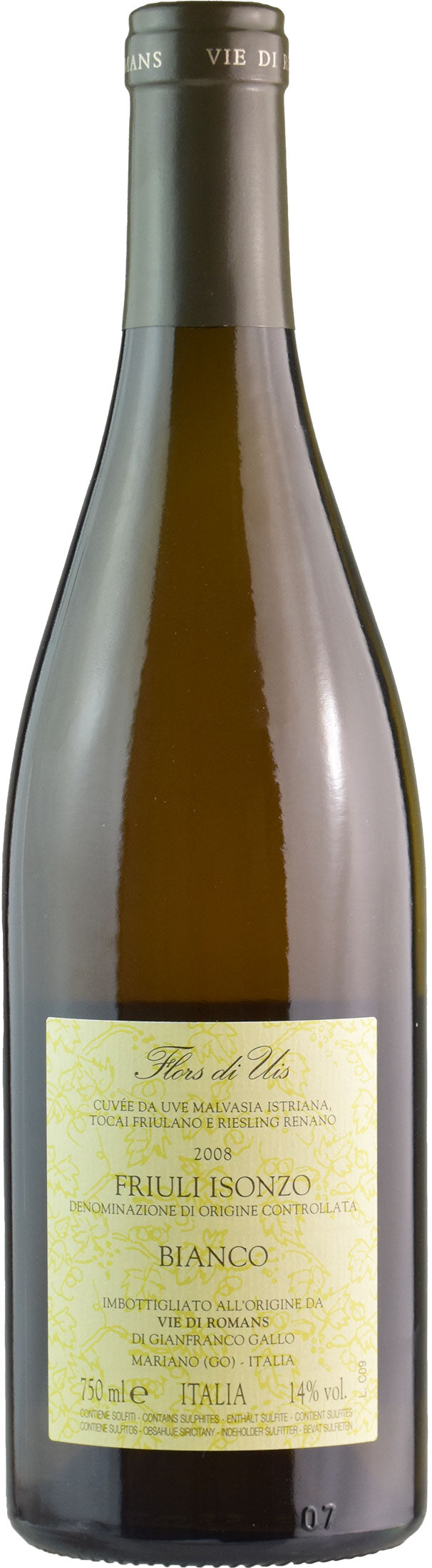 Vie di Romans Friuli Isonzo Cuvée Flors di Uis 2008