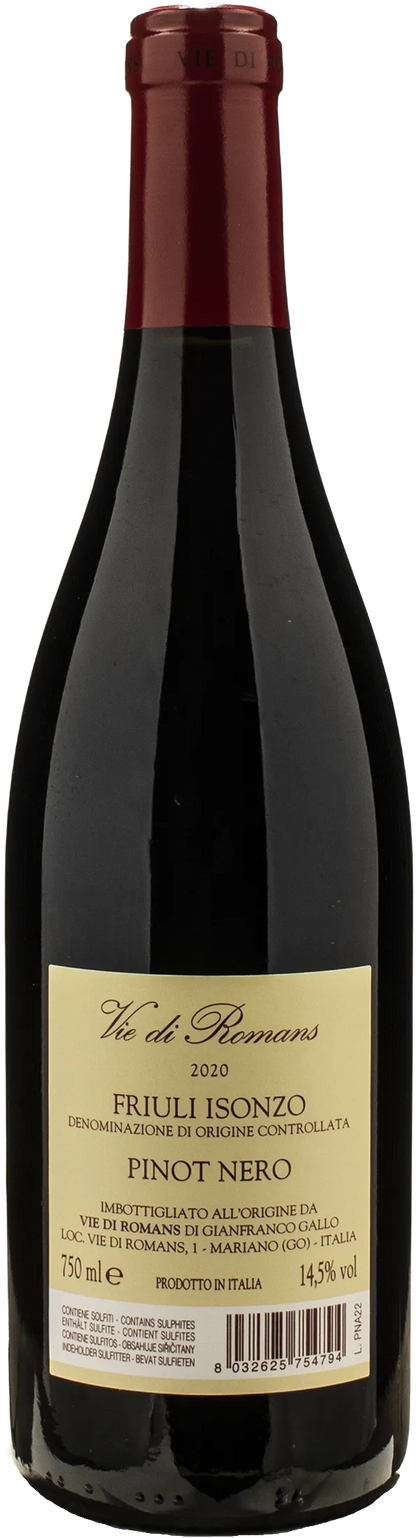 Vie di Romans Friuli Isonzo Pinot Nero 2020