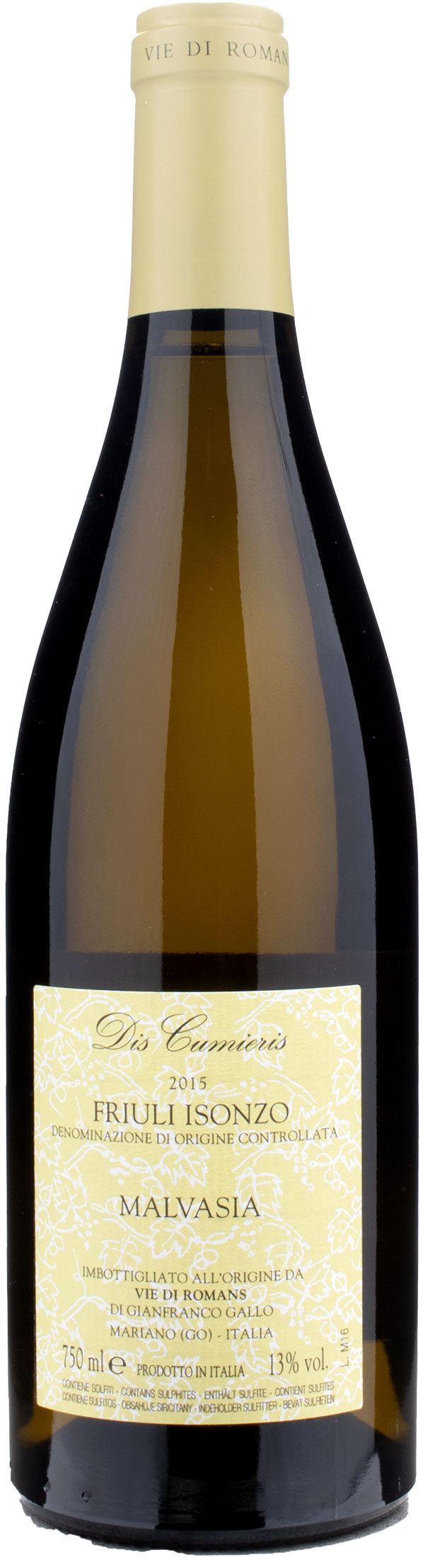 Vie di Romans Malvasia Dis Cumieris 2015