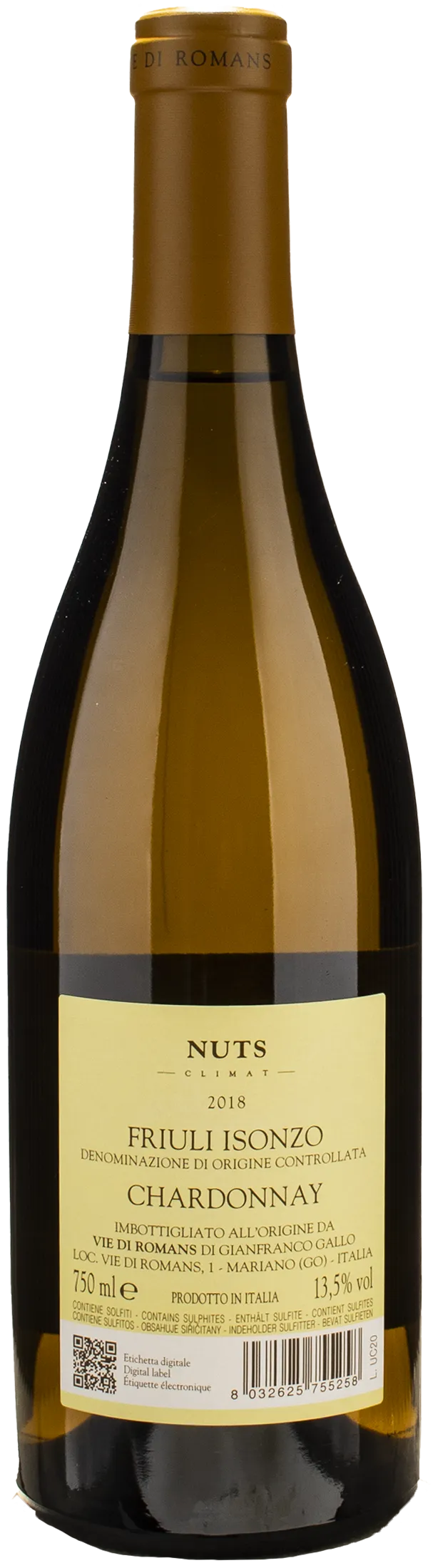 Vie di Romans Nuts Climat Chardonnay 2018