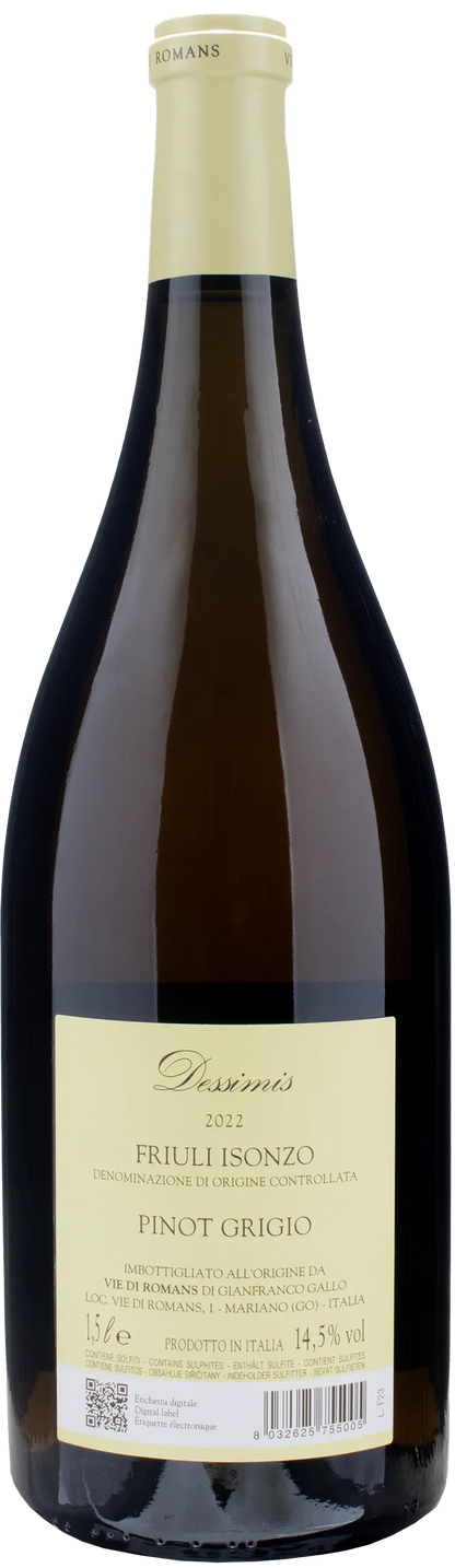 Vie di Romans Pinot Grigio Dessimis Magnum 2022
