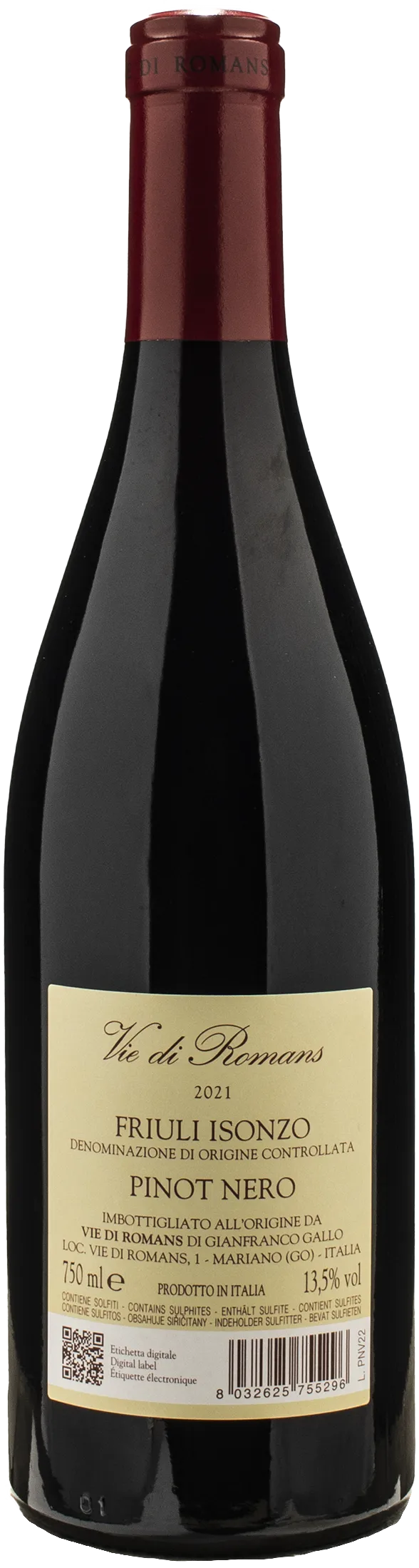 Vie di Romans Pinot Nero 2021