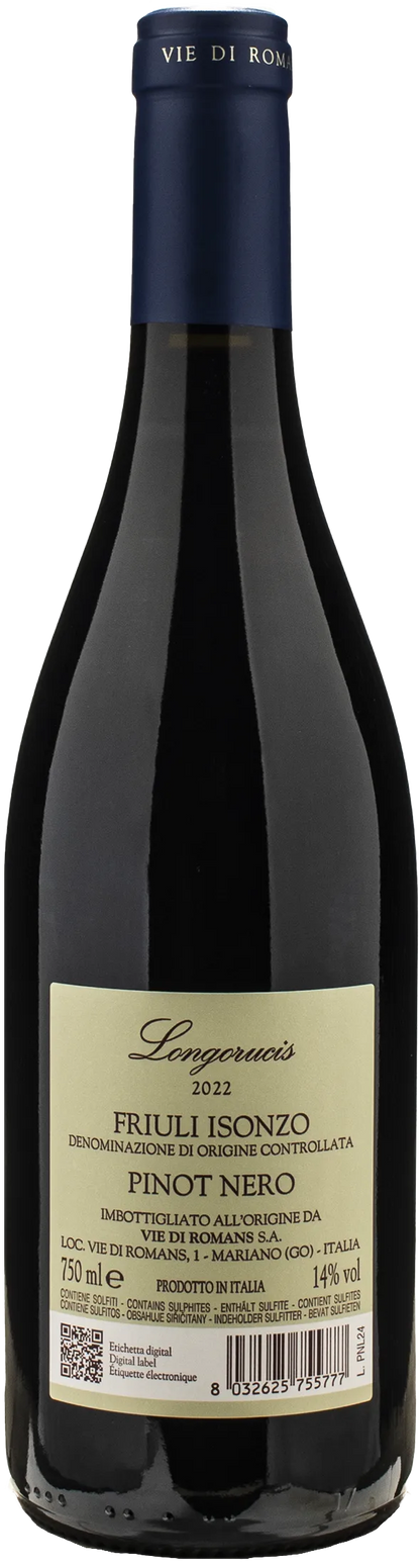 Vie di Romans Pinot Nero Longorucis 2022