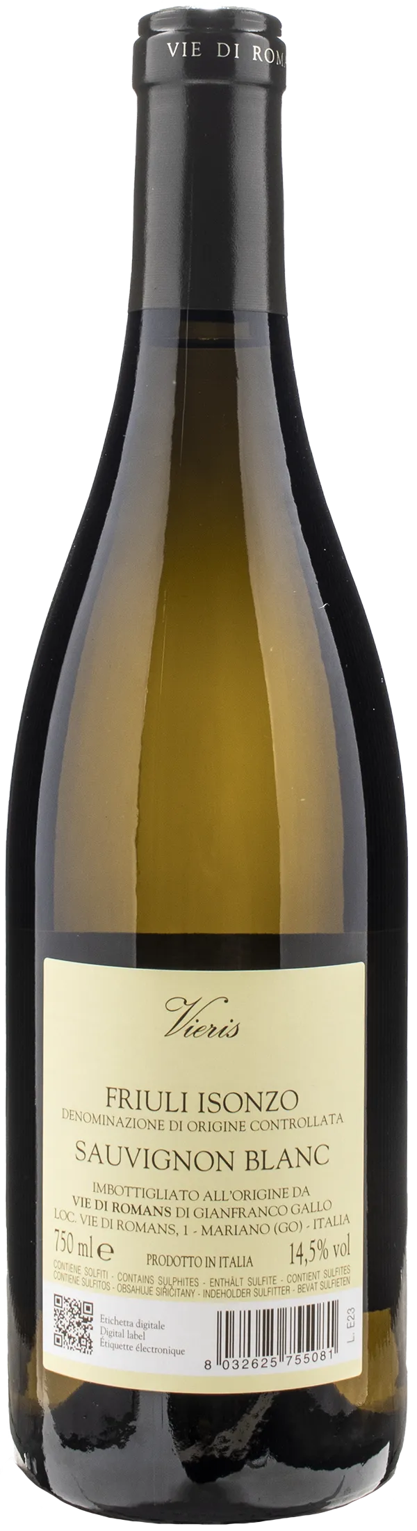 Vie di Romans Vieris Sauvignon Blanc 2022