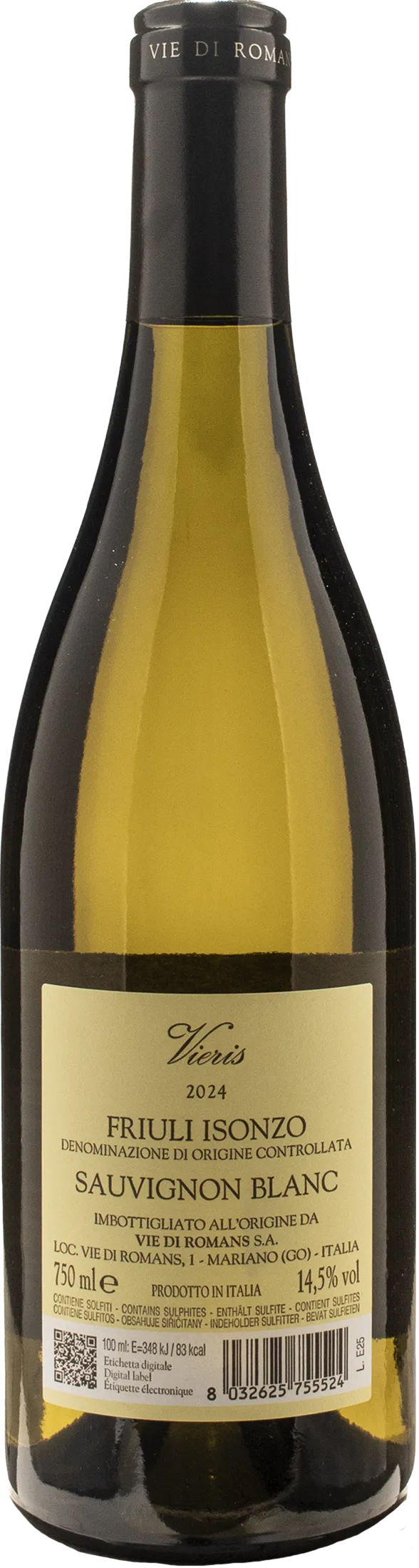 Vie di Romans Vieris Sauvignon Blanc 2024