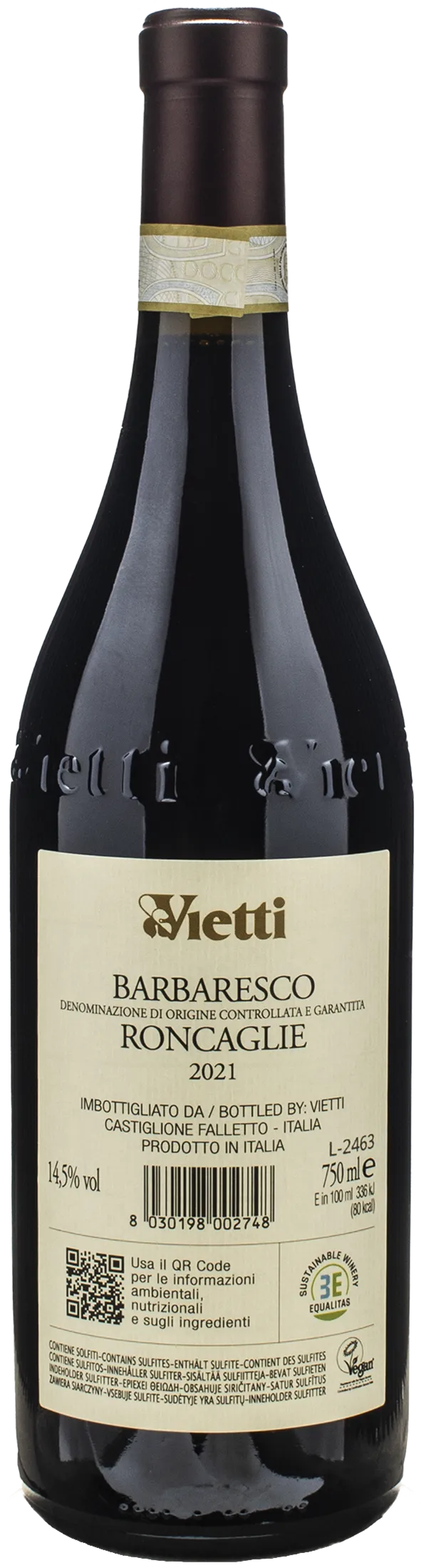 Vietti Barbaresco Roncaglie 2021
