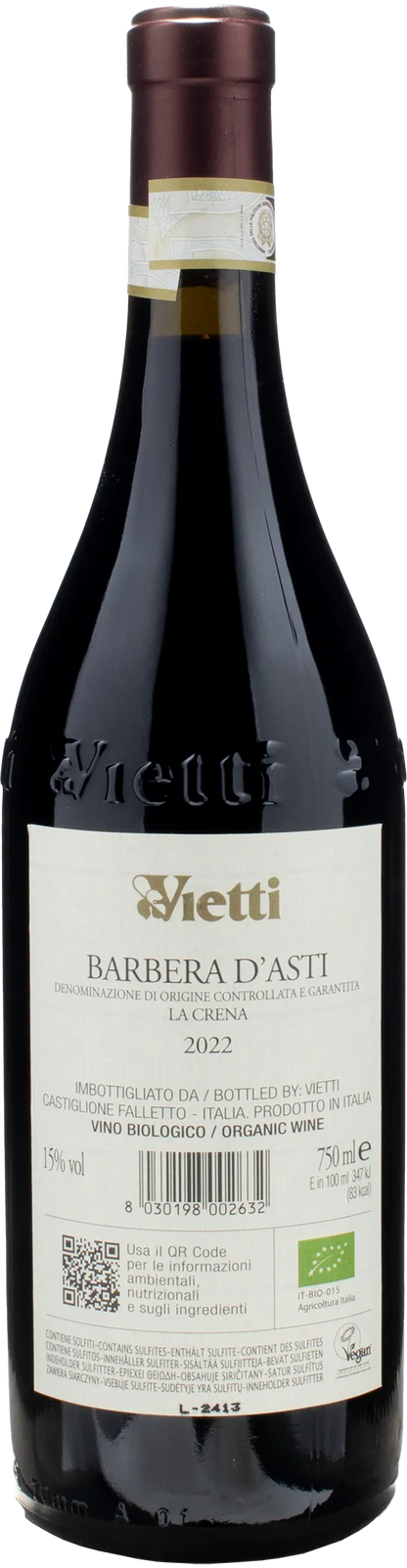 Vietti Barbera D'Asti La Crena 2022