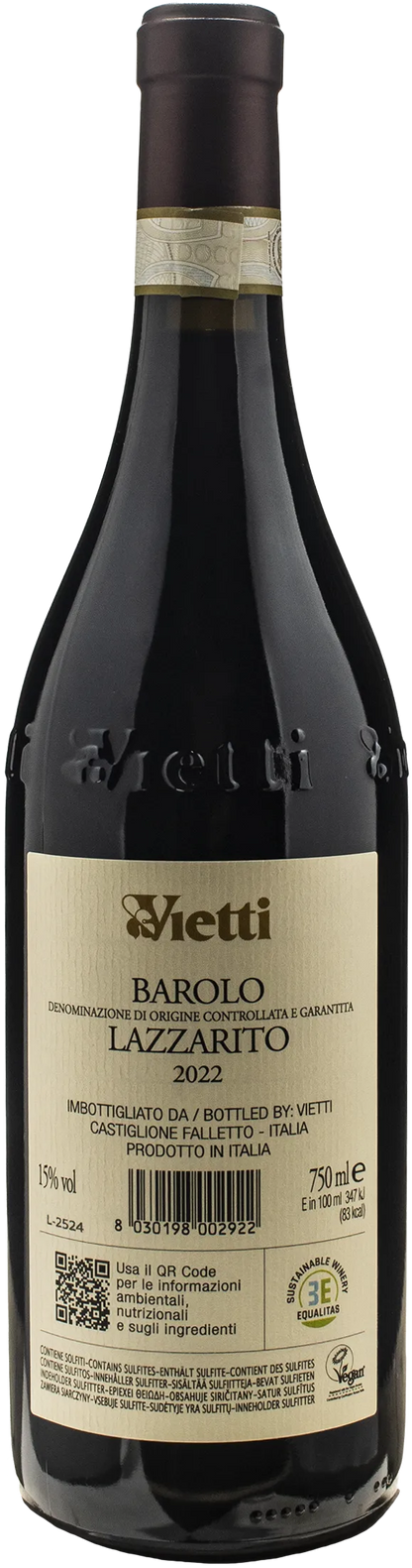 Vietti Barolo Lazzarito 2022