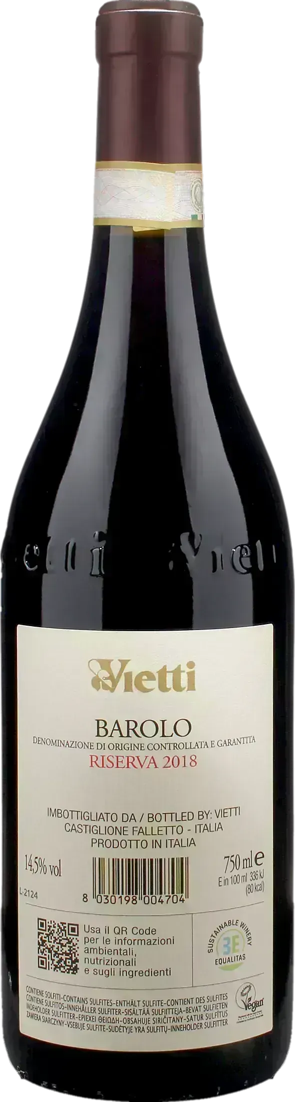 Vietti Barolo Riserva 2018