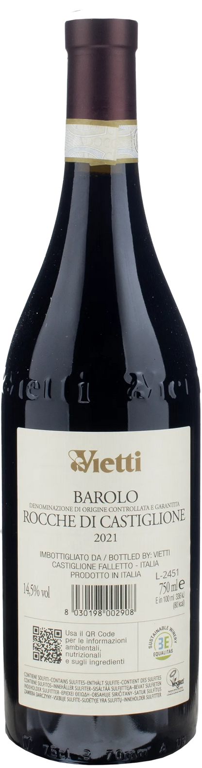 Vietti Barolo Rocche di Castiglione 2021