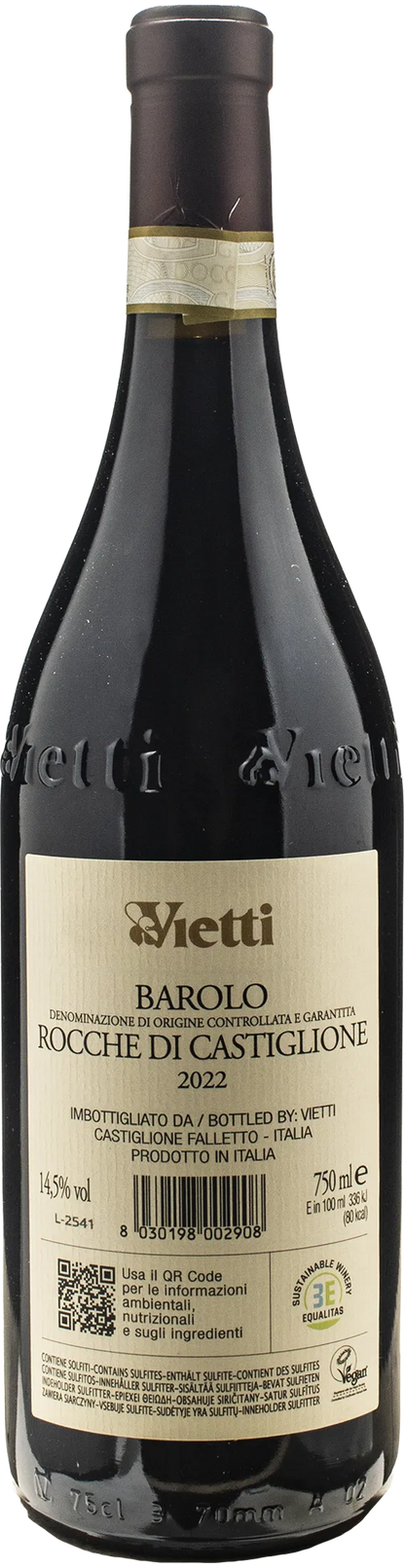 Vietti Barolo Rocche di Castiglione 2022