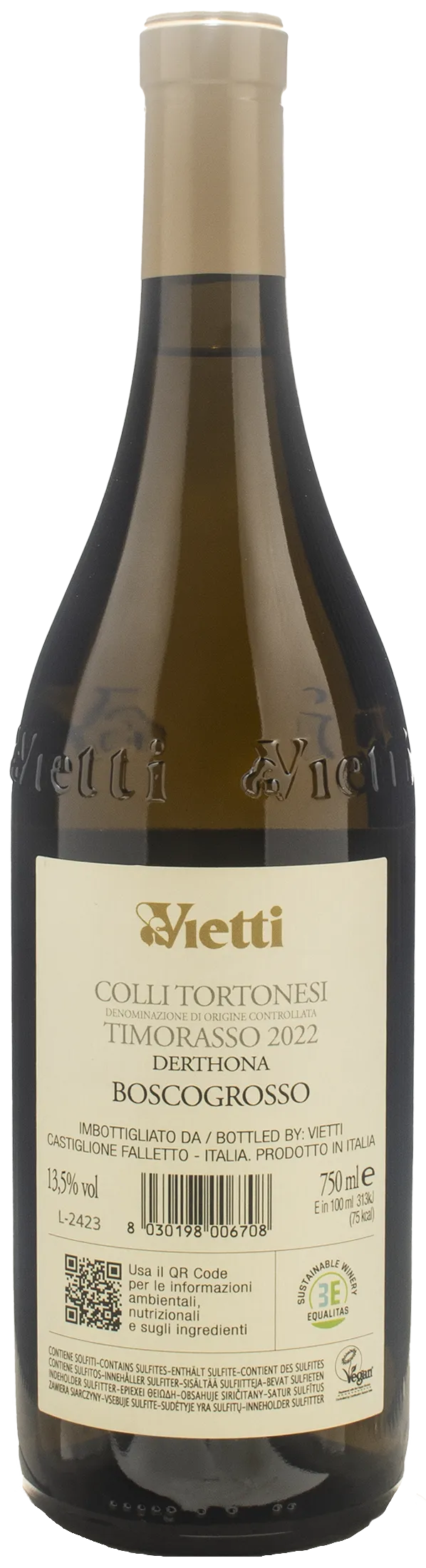 Vietti Derthona Timorasso Boscogrosso 2022