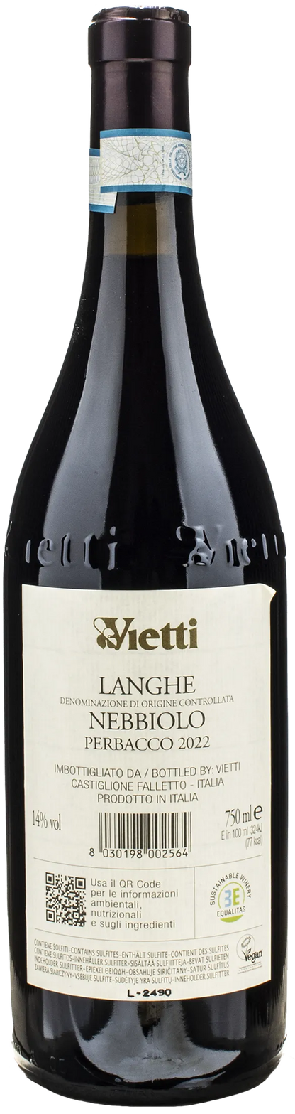 Vietti Langhe Nebbiolo Perbacco 2022