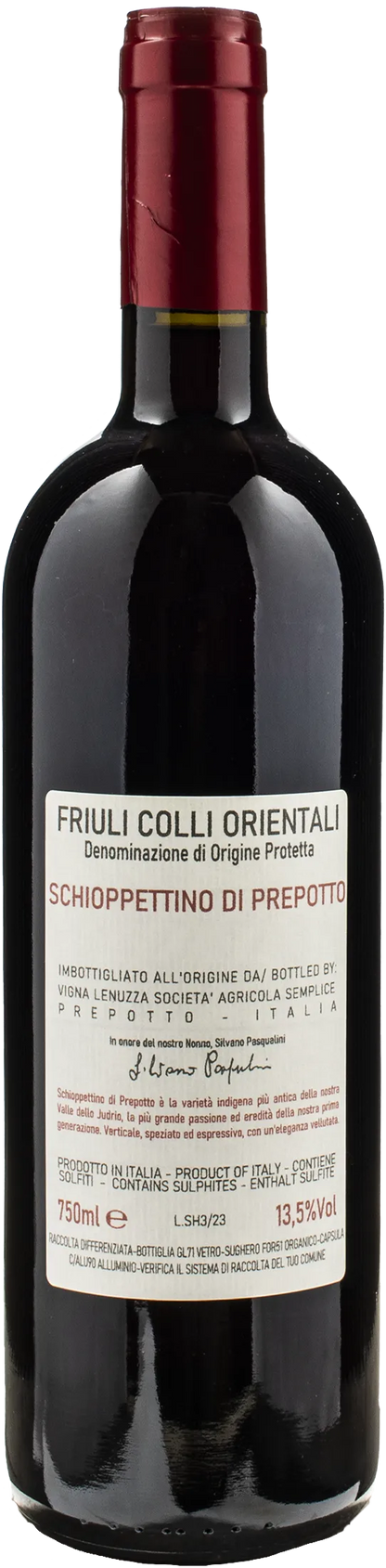 Vigna Lenuzza Friuli Colli Orientali Schioppettino di Prepotto 2021