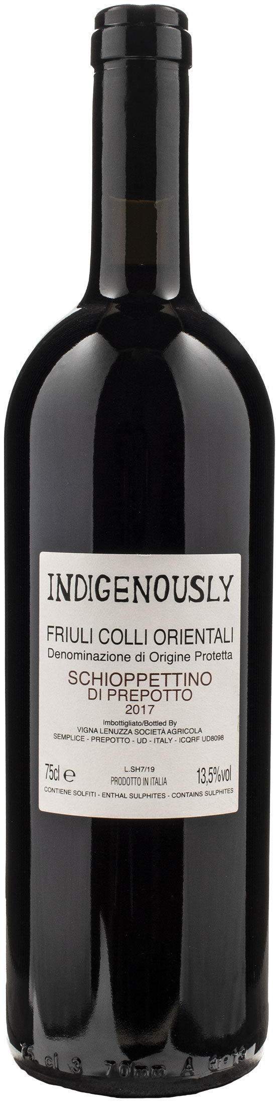 Vigna Lenuzza Indigenously Schioppettino Di Prepotto 2017